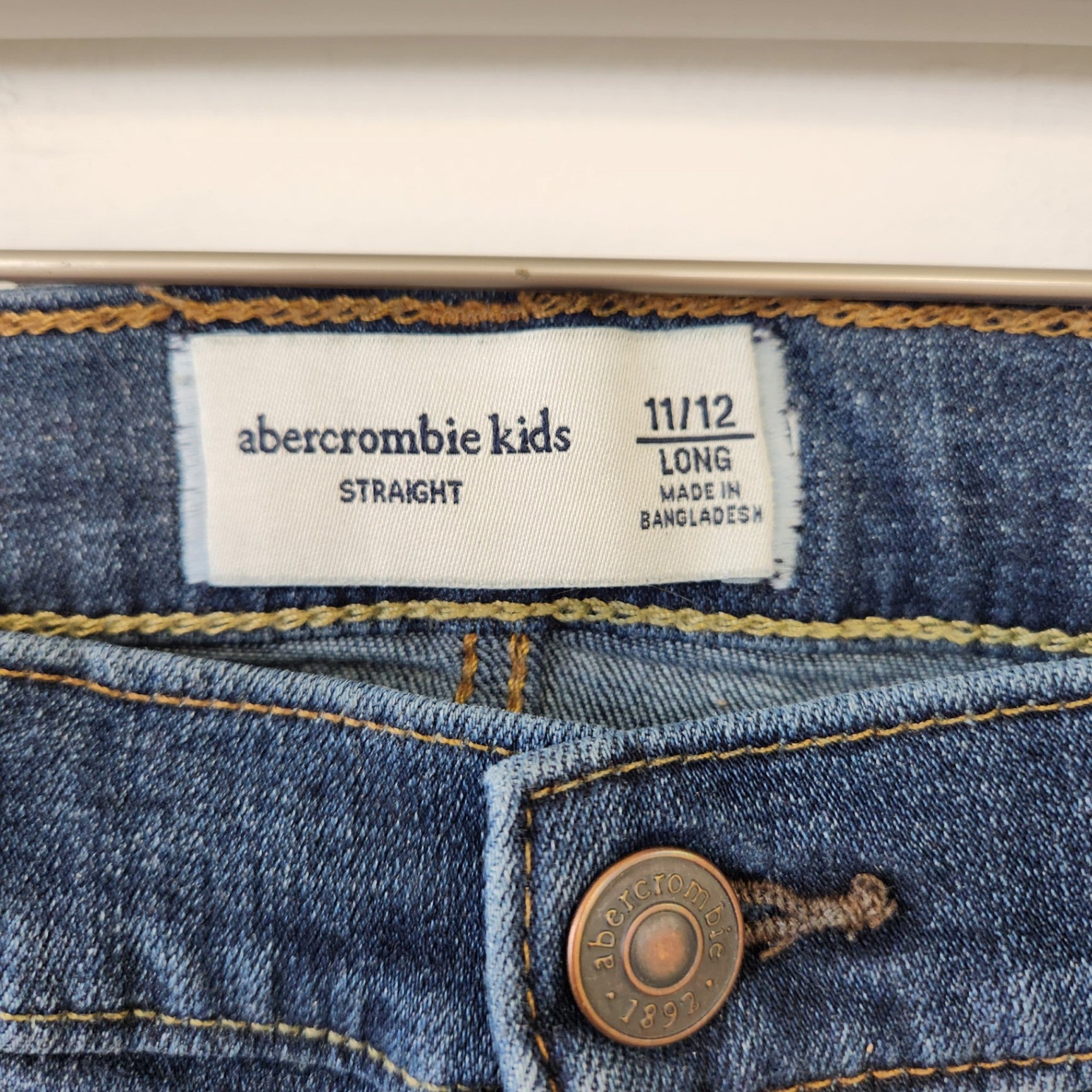 Size 11-12 Long | Abercrombie kids Kids' Jeans | UBNUU