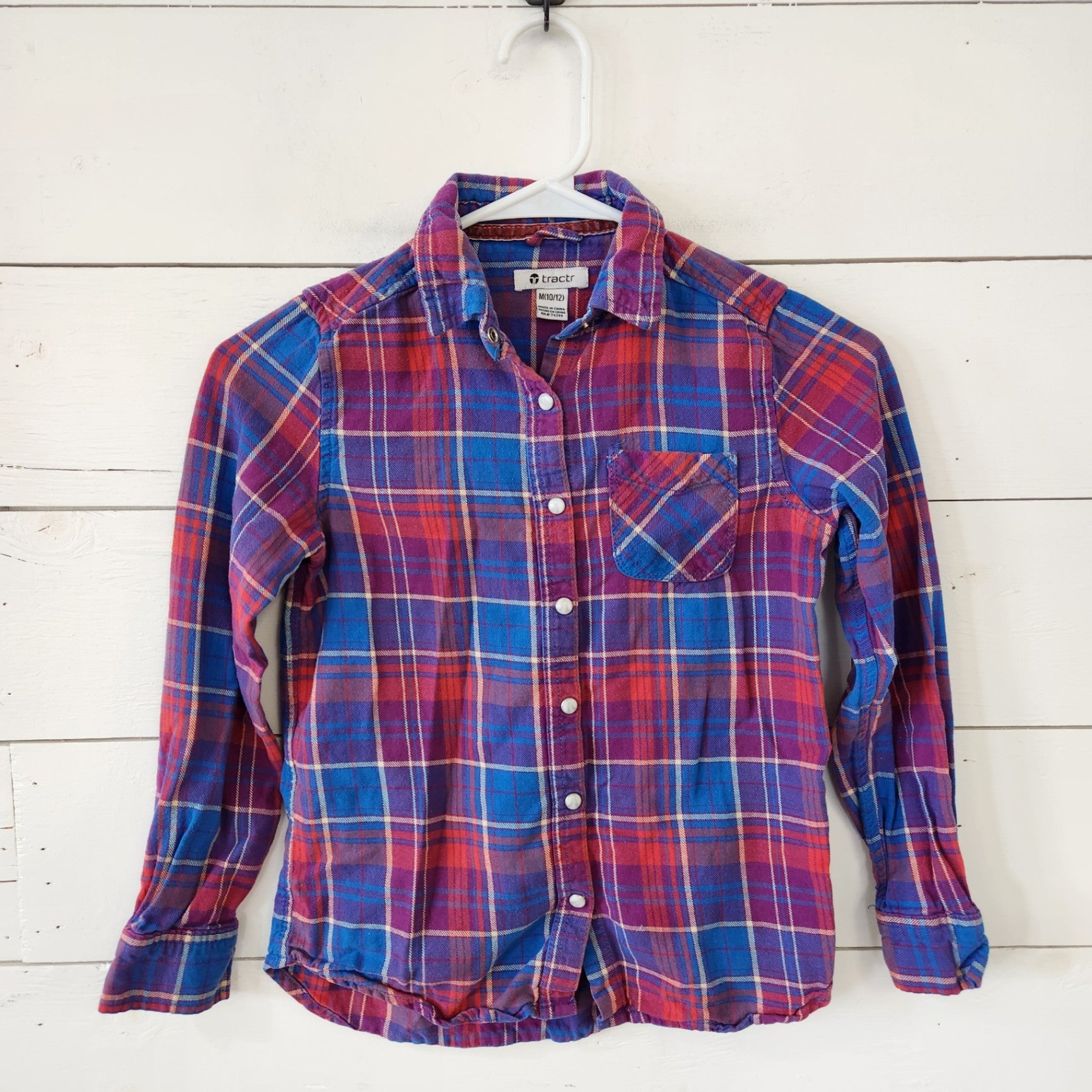 Size 10-12 | Tractr Kids' Shirt | UBNUU