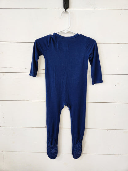 Size 6-12m | Kyte Blue Footie | UBNUU