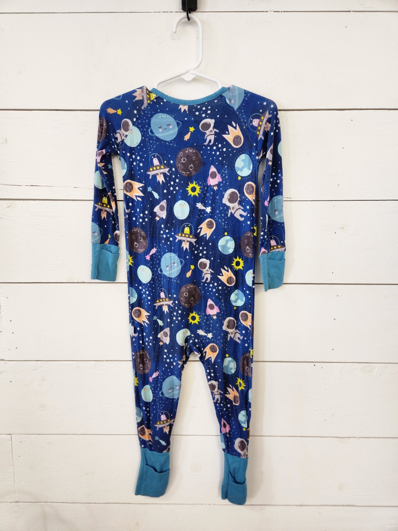 Size 12-18m | Little Sleepies Space Zip Sleeper| UBNUU
