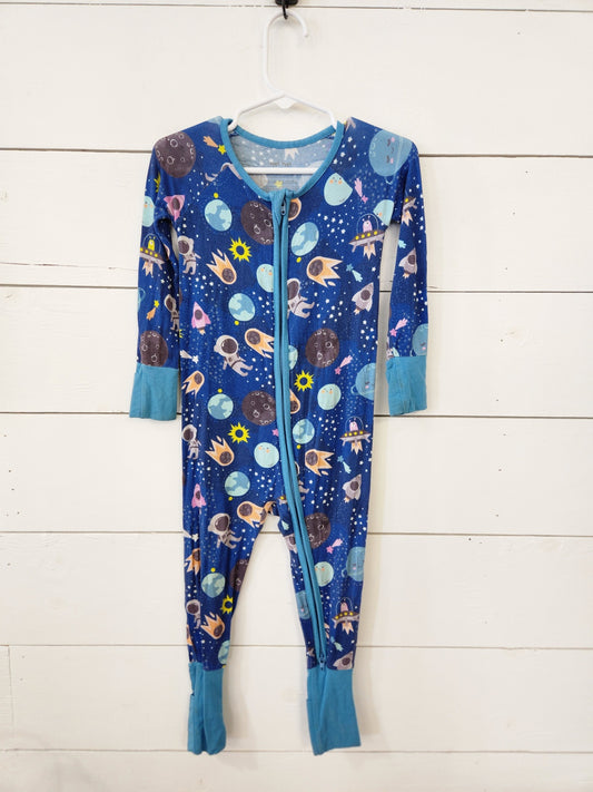 Size 12-18m | Little Sleepies Space Zip Sleeper| UBNUU