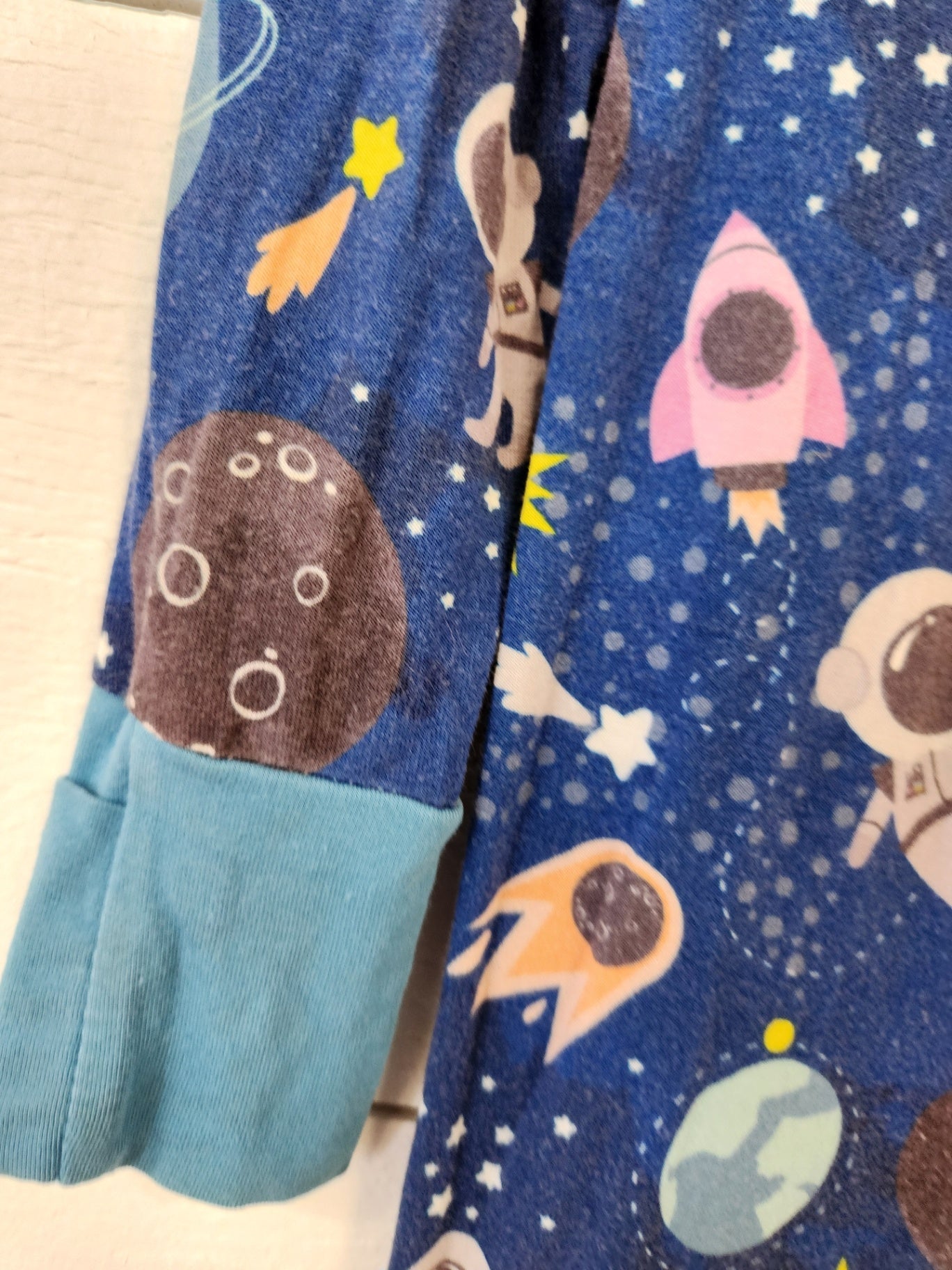 Size 12-18m | Little Sleepies Space Zip Sleeper| UBNUU