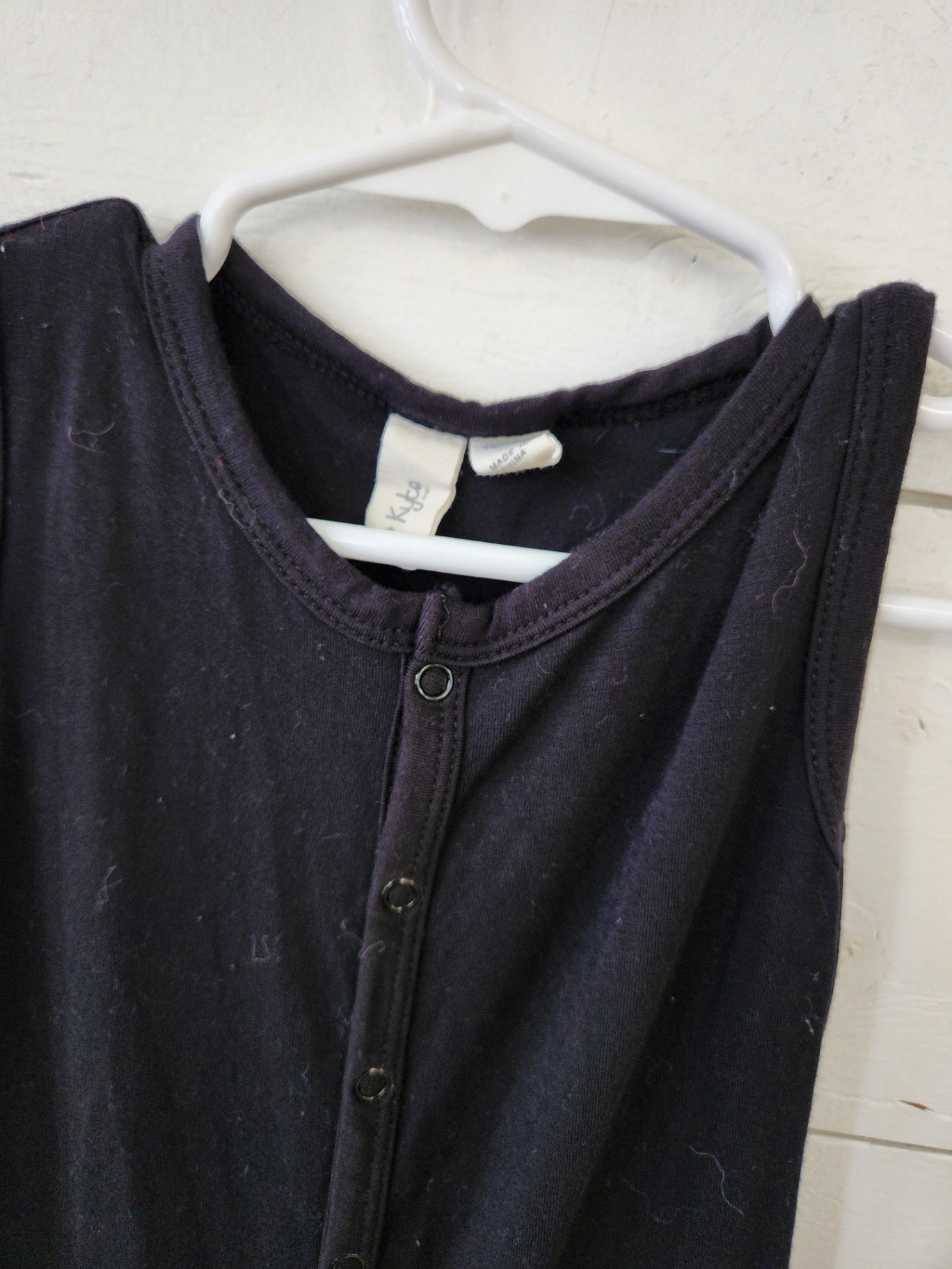 Size 12-18m | Kyte Black Romper | UBNUU