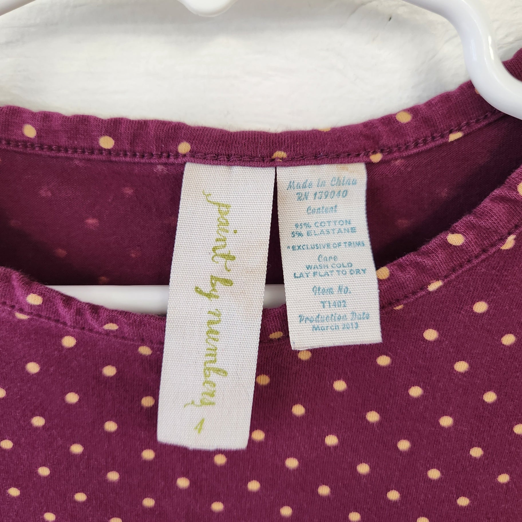 Size 4t | Matilda Jane Maroon Kids' Shirt | UBNUU