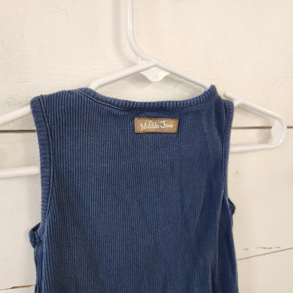 Size 2t | Matilda Jane Kids' Navy Sleeveless Top | UBNUU