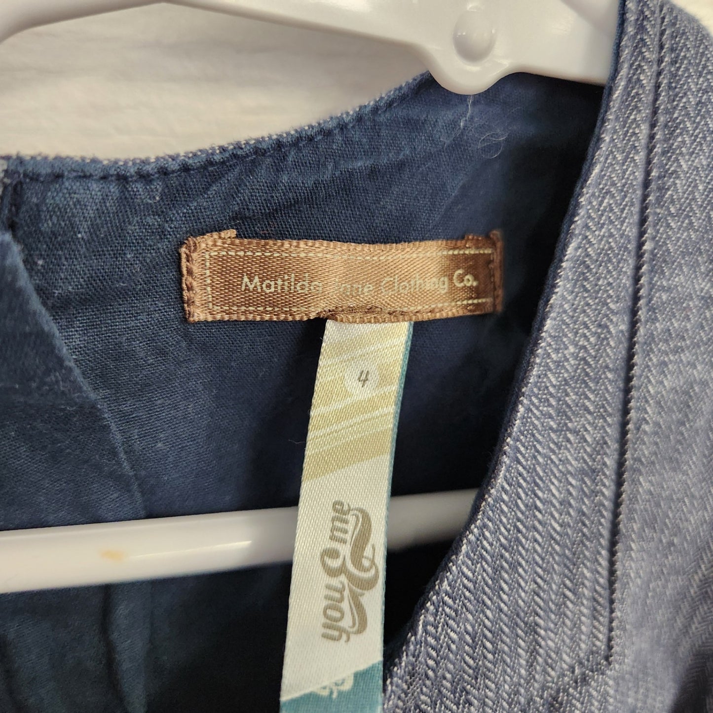 Size 4t | Matilda Jane Denim Kids' Dress | UBNUU
