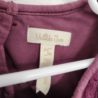 Size 2t | Matilda Jane Maroon Tulle Kids' Dress | UBNUU