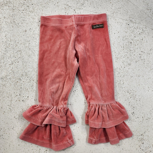 Size 2t | Matilda Jane Pink Ruffle Kids' Pants | UBNUU