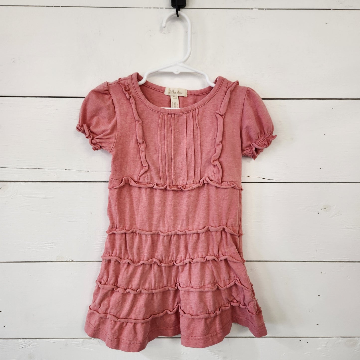 Size 2t | Matilda Jane Pink Ruffle Kids' Dress | UBNUU
