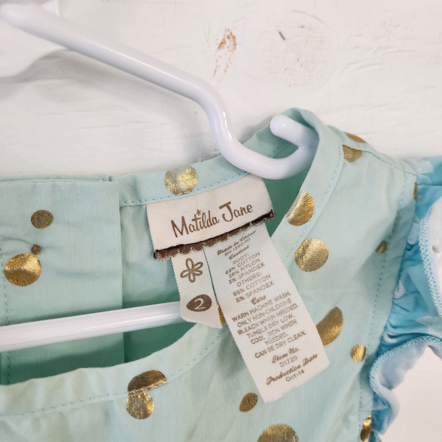 Size 2t | Matilda Jane Light Blue Dress Set | UBNUU