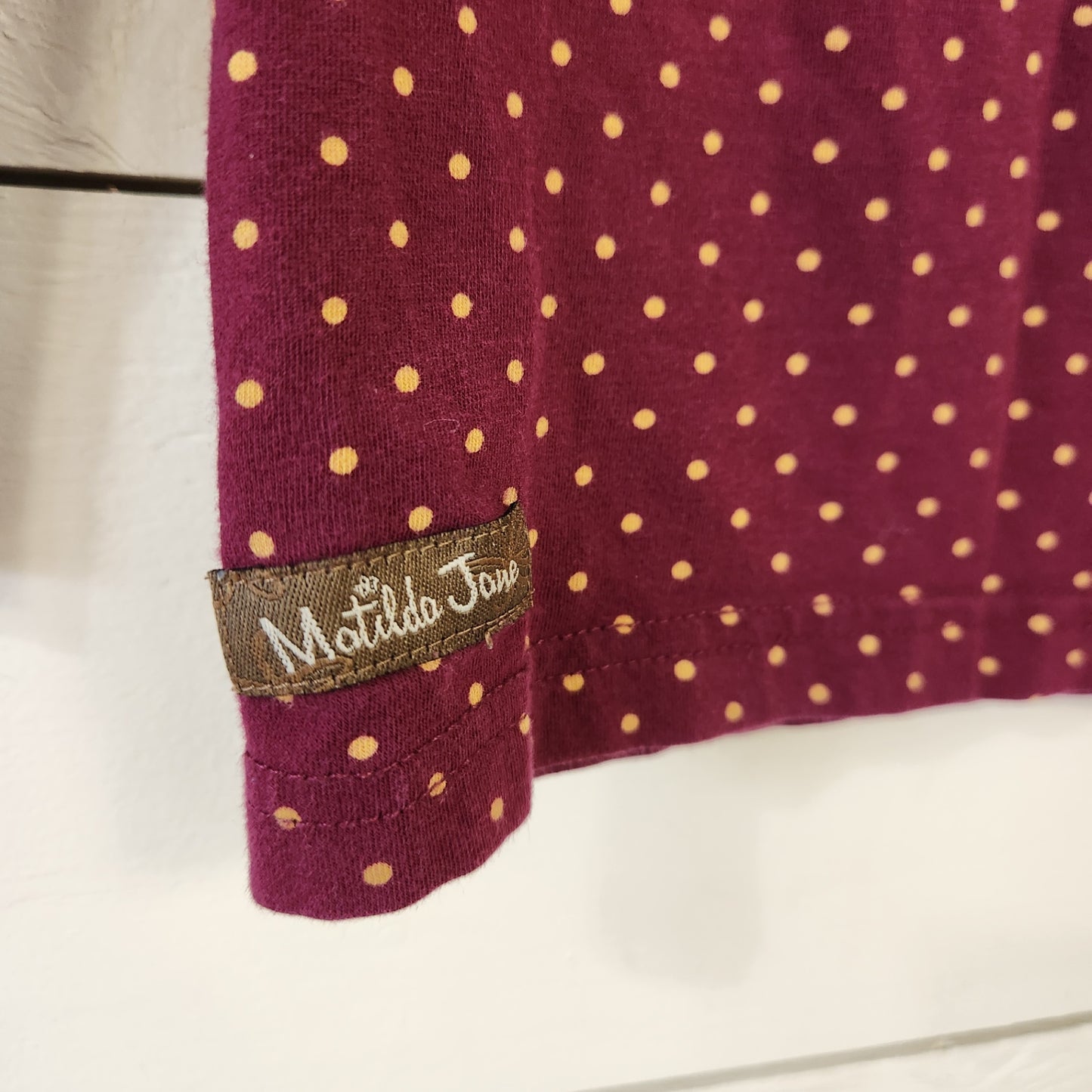 Size 4t | Matilda Jane Maroon Kids' Shirt | UBNUU
