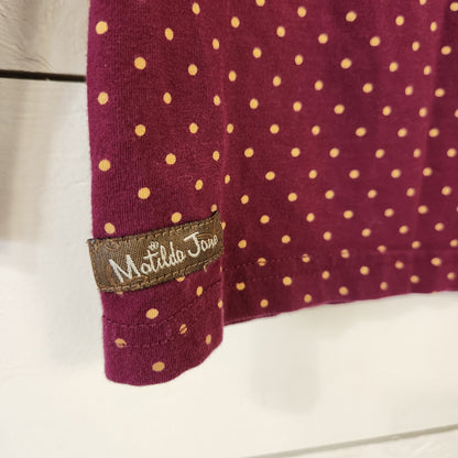 Size 4t | Matilda Jane Maroon Kids' Shirt | UBNUU