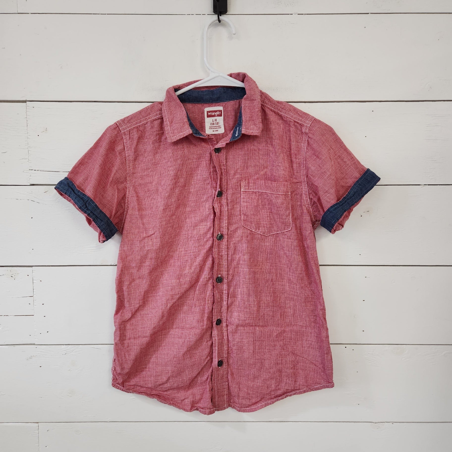 Size 10-12 | Wrangler Kids' Shirt | UBNUU