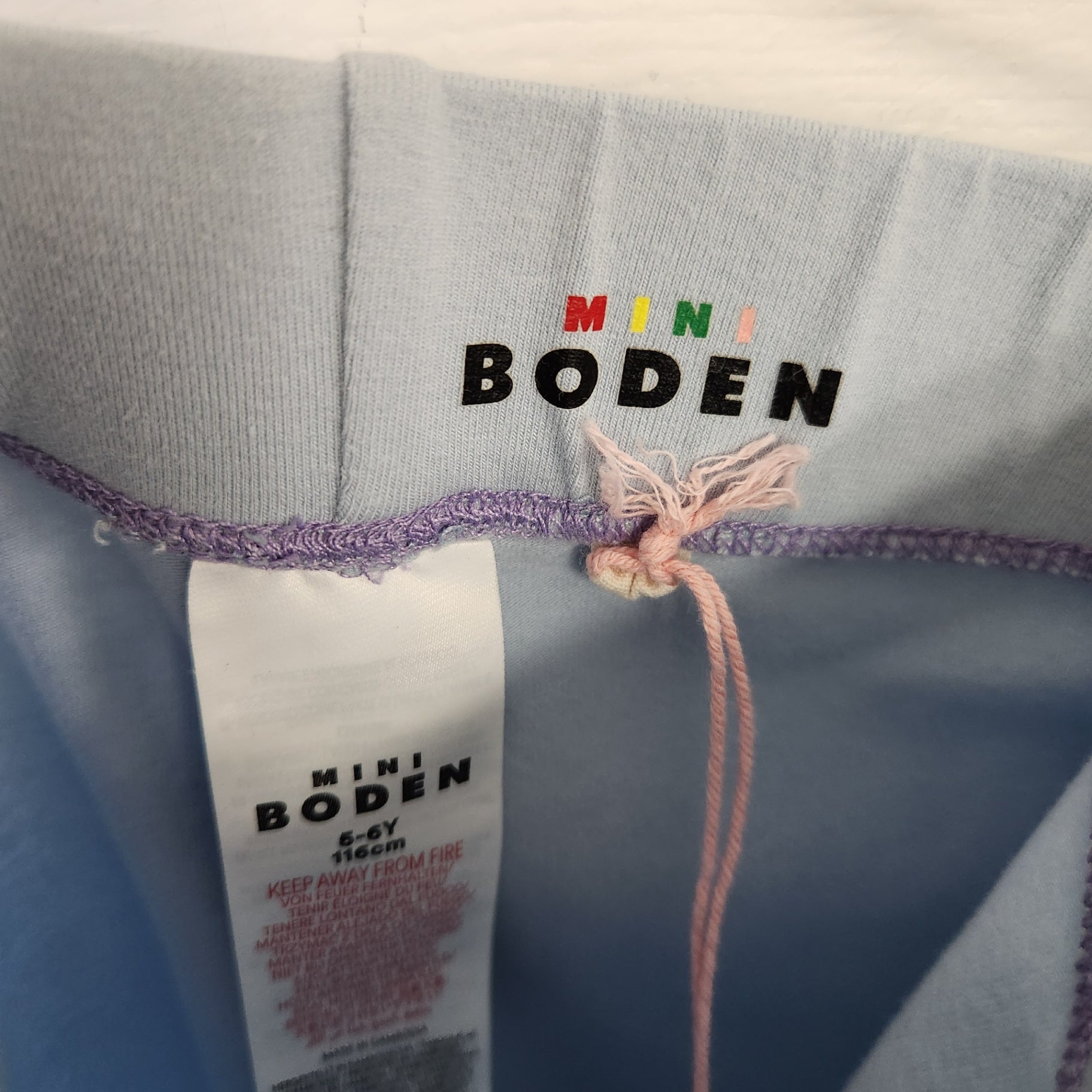 Size 5-6 | MINI BODEN Blue Kids' Pants | UBNUU