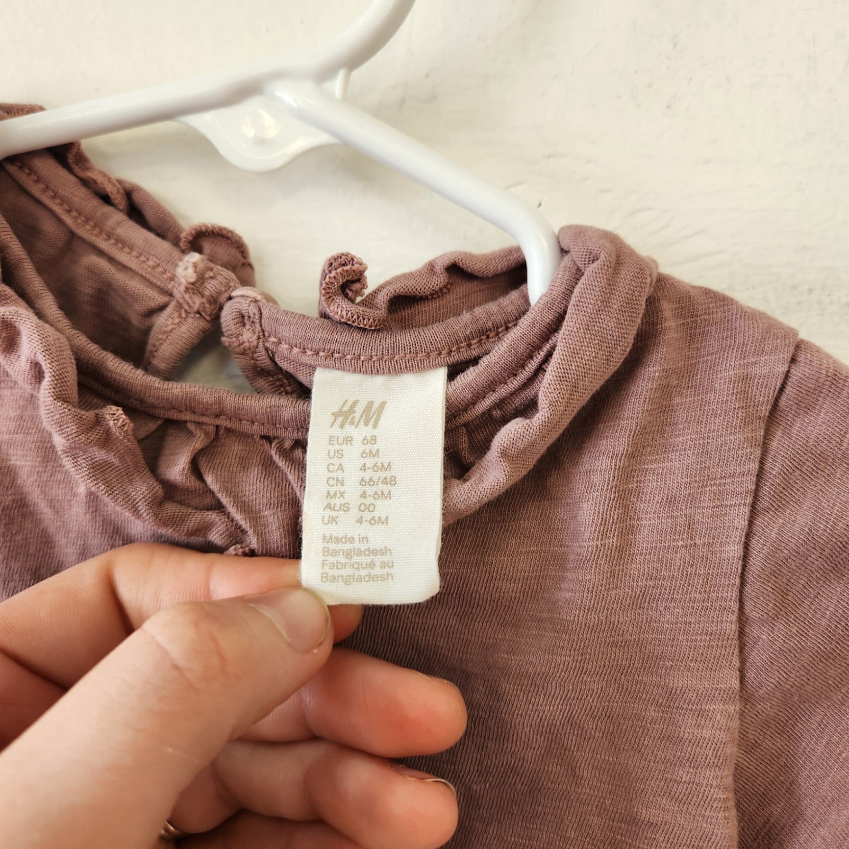 Size 6m | H&M Kids' Shirt | UBNUU