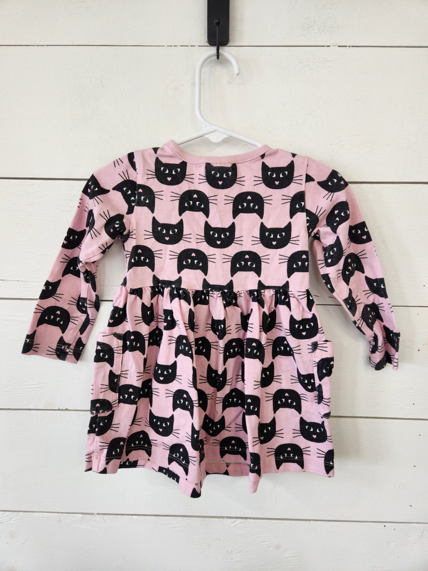 Size 2t | Hanna Anderson Pink Kitty Dress | UBNUU