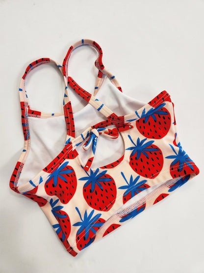 Size 2t | Hanna Andersson 2 PC. Strawberry Swimwear | UBNUU