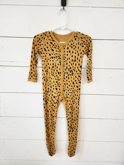 Size 12-18m | Kyte Leopard Print Footie | UBNUU