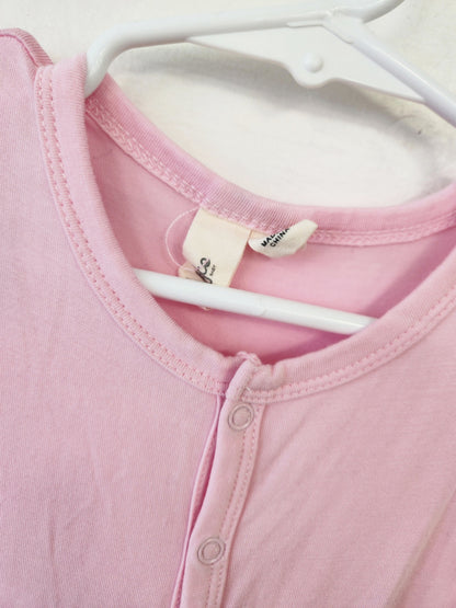 Size 12-18m | Kyte Pink Snap Romper | UBNUU