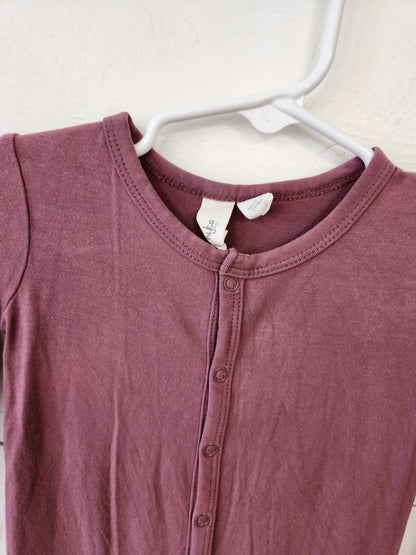 Size 6-12m | Kyte Mauve Snap Sleeper | UBNUU