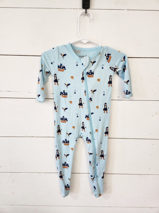 Size 3-6m | Kyte Pirate Footie | UBNUU
