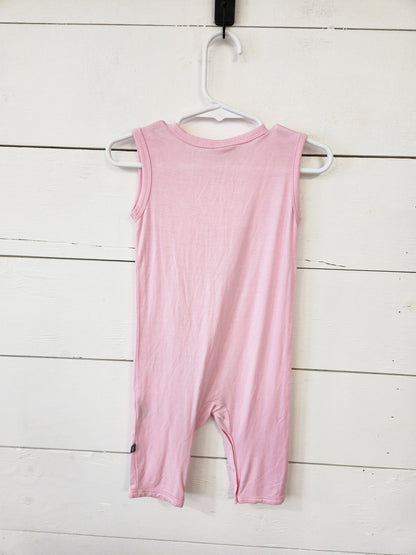 Size 12-18m | Kyte Pink Snap Romper | UBNUU
