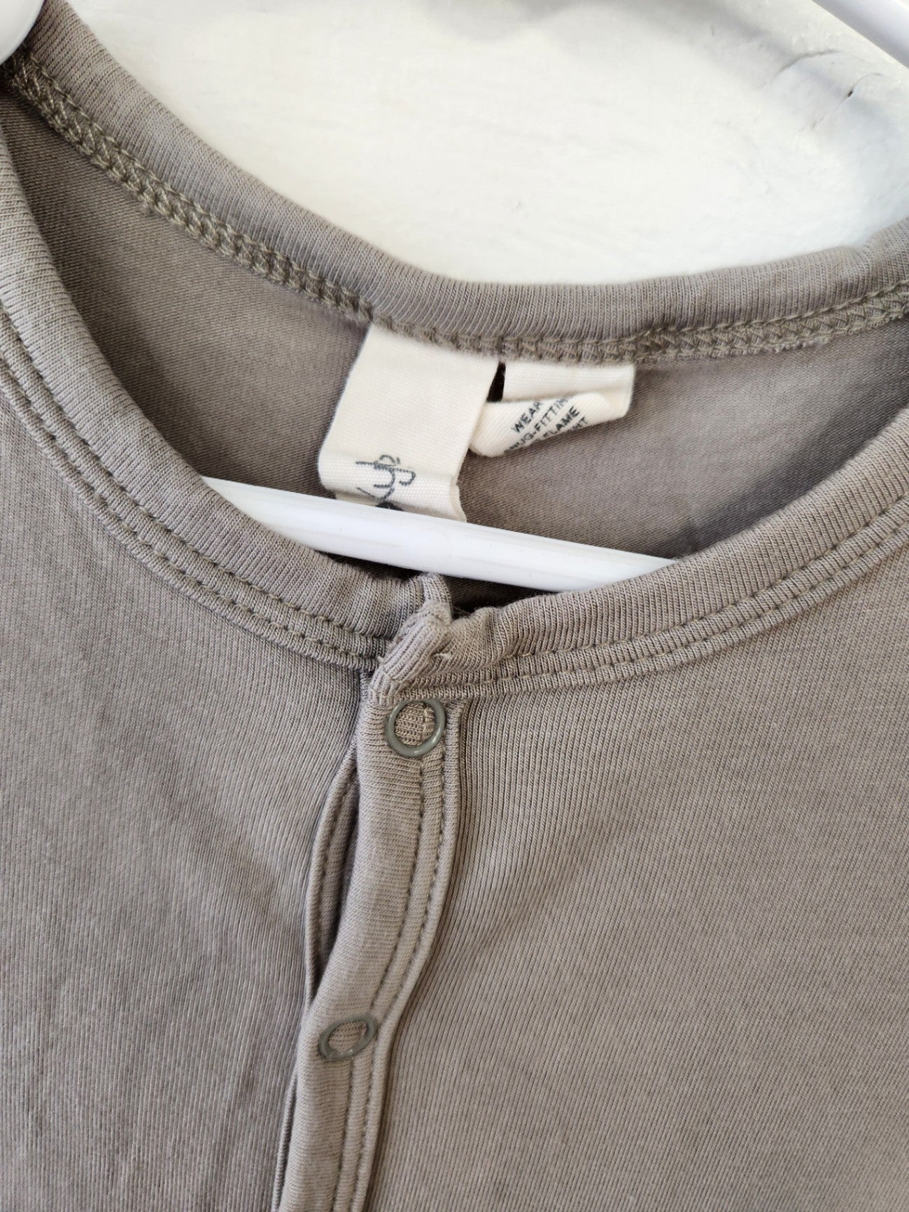 Size 12-18m | Kyte Beige Snap Sleeper | UBNUU