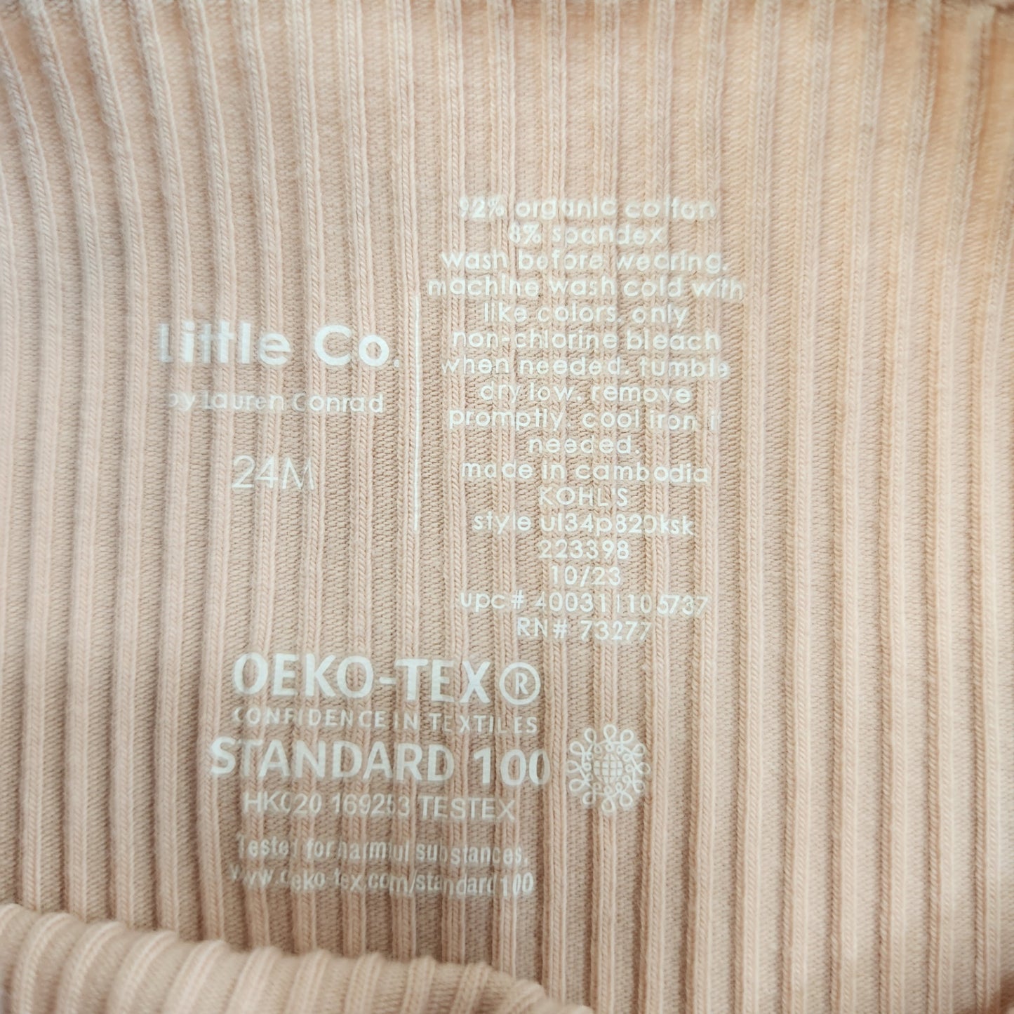 Size 24m | Little Co. Kids' Tank Top | UBNUU