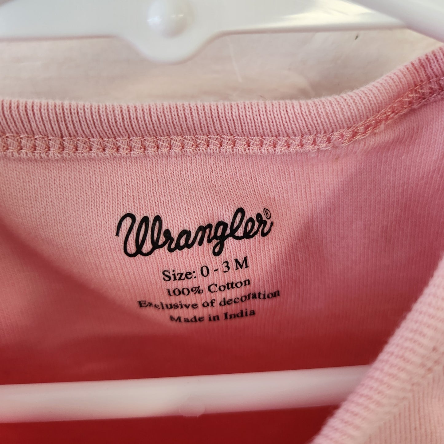 Size 0-3m | Wrangler Baby Bodysuit | UBNUU