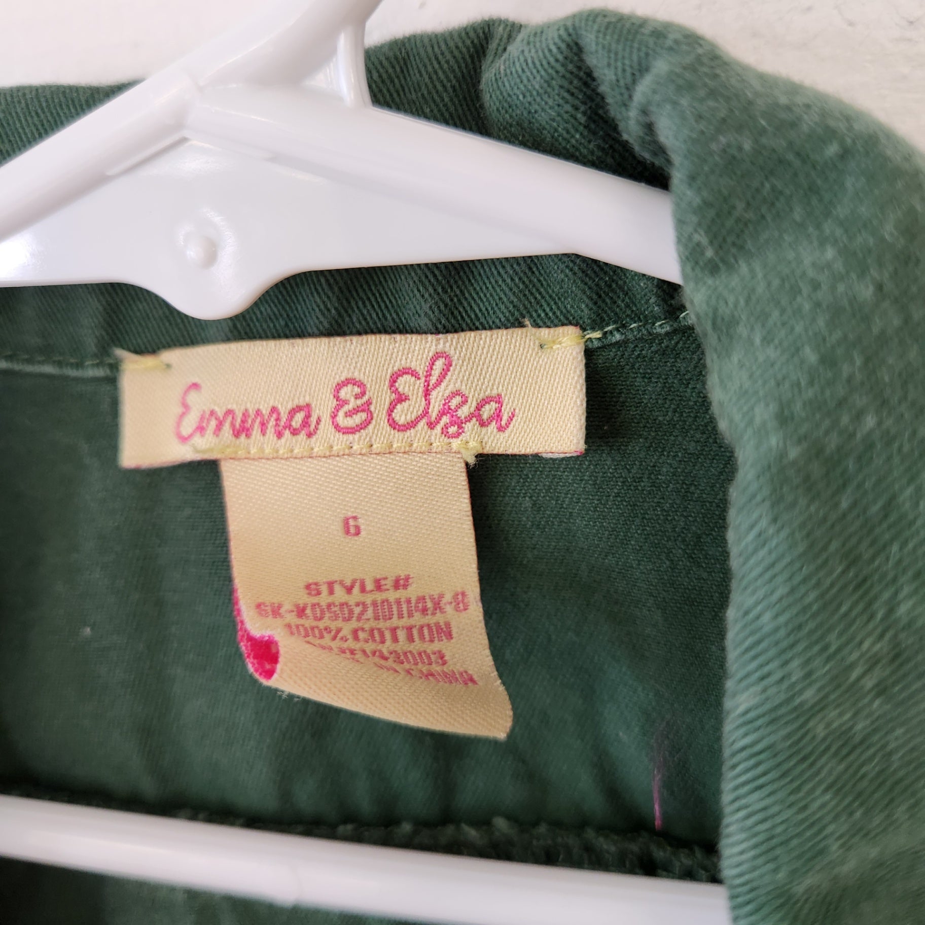 Size 6 | Emma & Elsa Kids' Jacket | UBNUU
