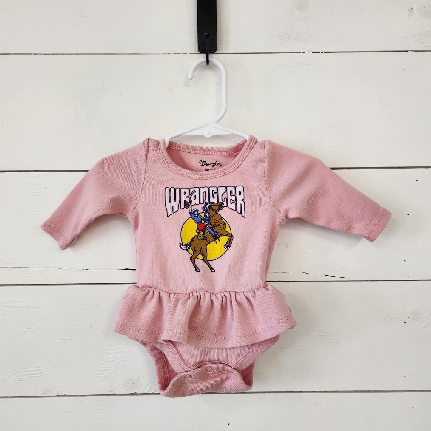 Size 0-3m | Wrangler Baby Bodysuit | UBNUU