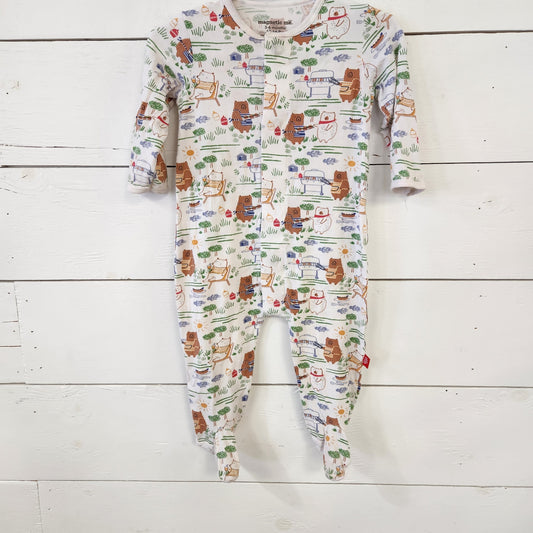 Size 3-6m | magnetic me. Kids' Footie | UBNUU