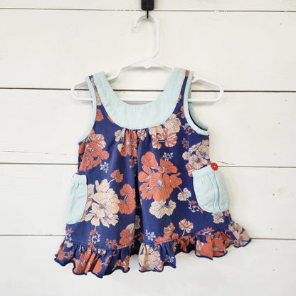 Size 2t | Matilda Jane Pocket/Ruffle Tank top | UBNUU