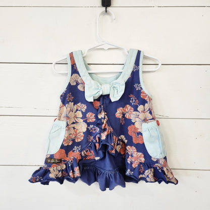 Size 2t | Matilda Jane Pocket/Ruffle Tank top | UBNUU