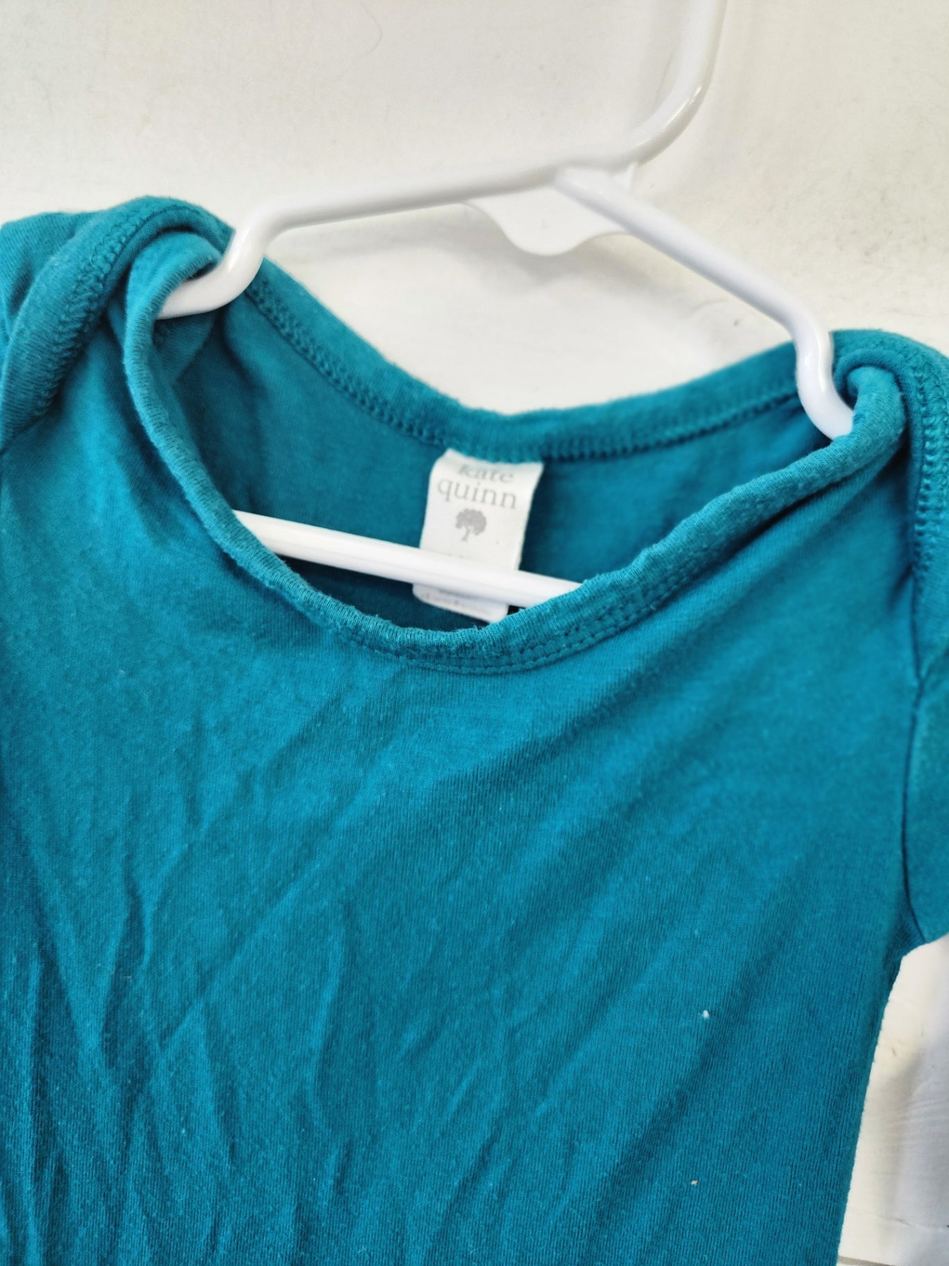 Size 6-9m | Kate Quinn Turquoise Footie Sleeper| UBNUU