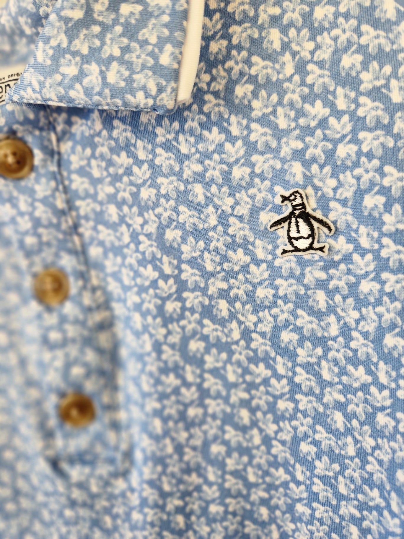 Size 4t | Penguin by Munsing Wear Floral Collared Shirt| UBNUU
