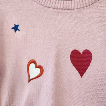 Size 4t | ANDY & EVAN Heart Sweater | UBNUU