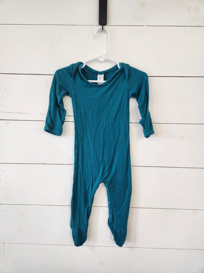 Size 6-9m | Kate Quinn Turquoise Footie Sleeper| UBNUU