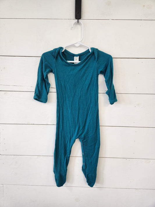Size 6-9m | Kate Quinn Turquoise Footie Sleeper| UBNUU