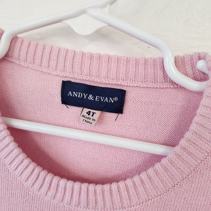 Size 4t | ANDY & EVAN Heart Sweater | UBNUU