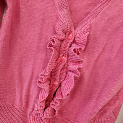 Size 3t | babyGap Ruffle Button Sweater | UBNUU