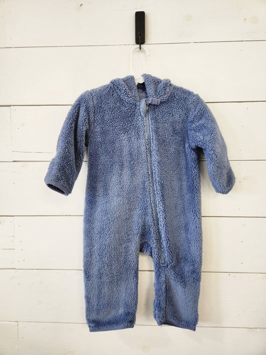 Size 6-12m | Hanna Andersson Kids' Fleece Bunting | UBNUU