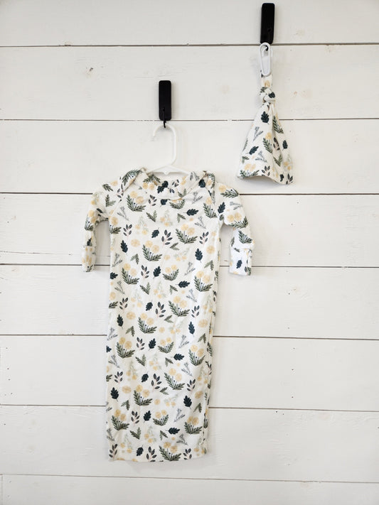 Size 0-3m | KB Baby Gown Set | UBNUU