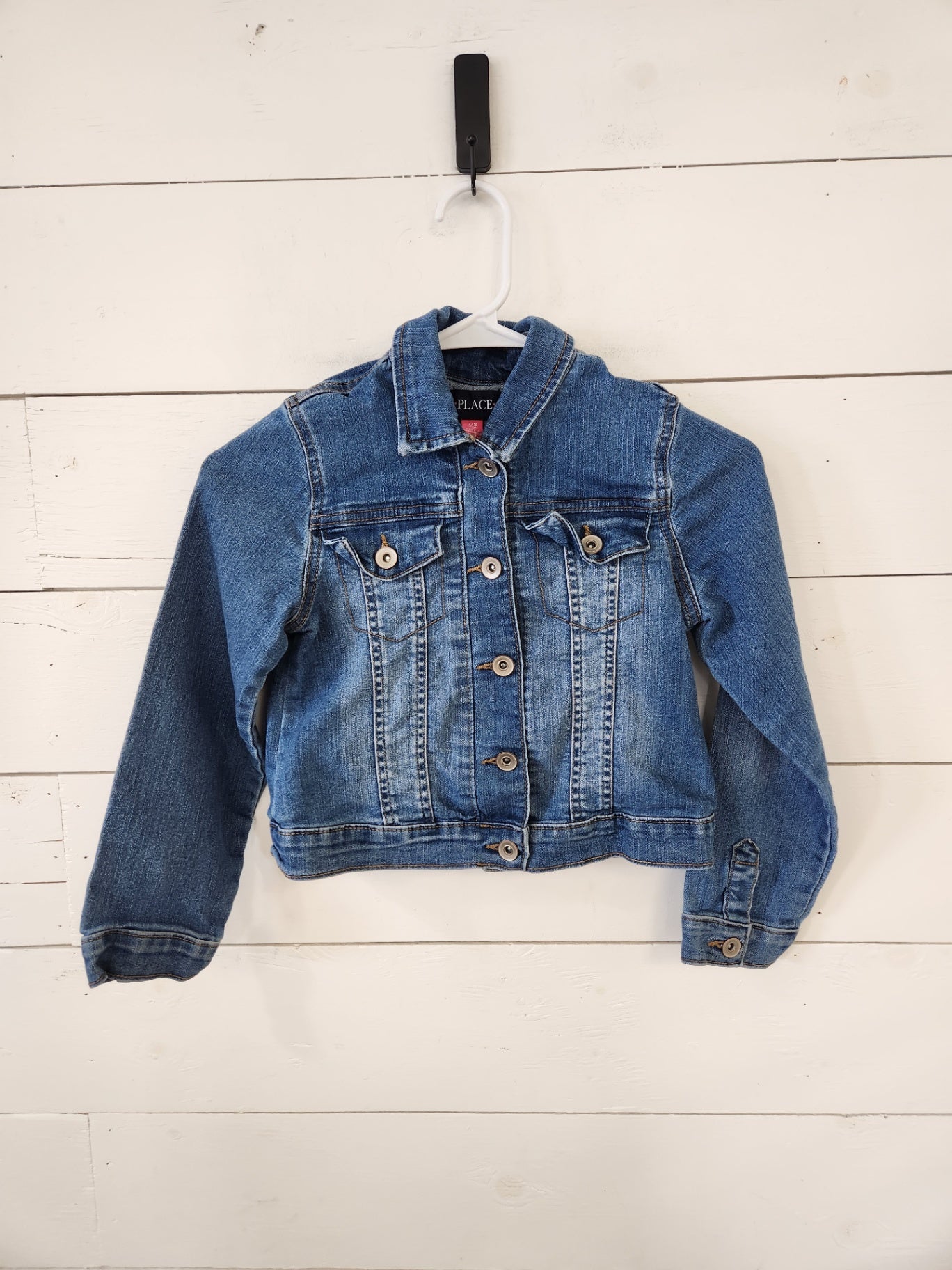 Size 7-8 | PLACE Kids' Denim Jacket | UBNUU