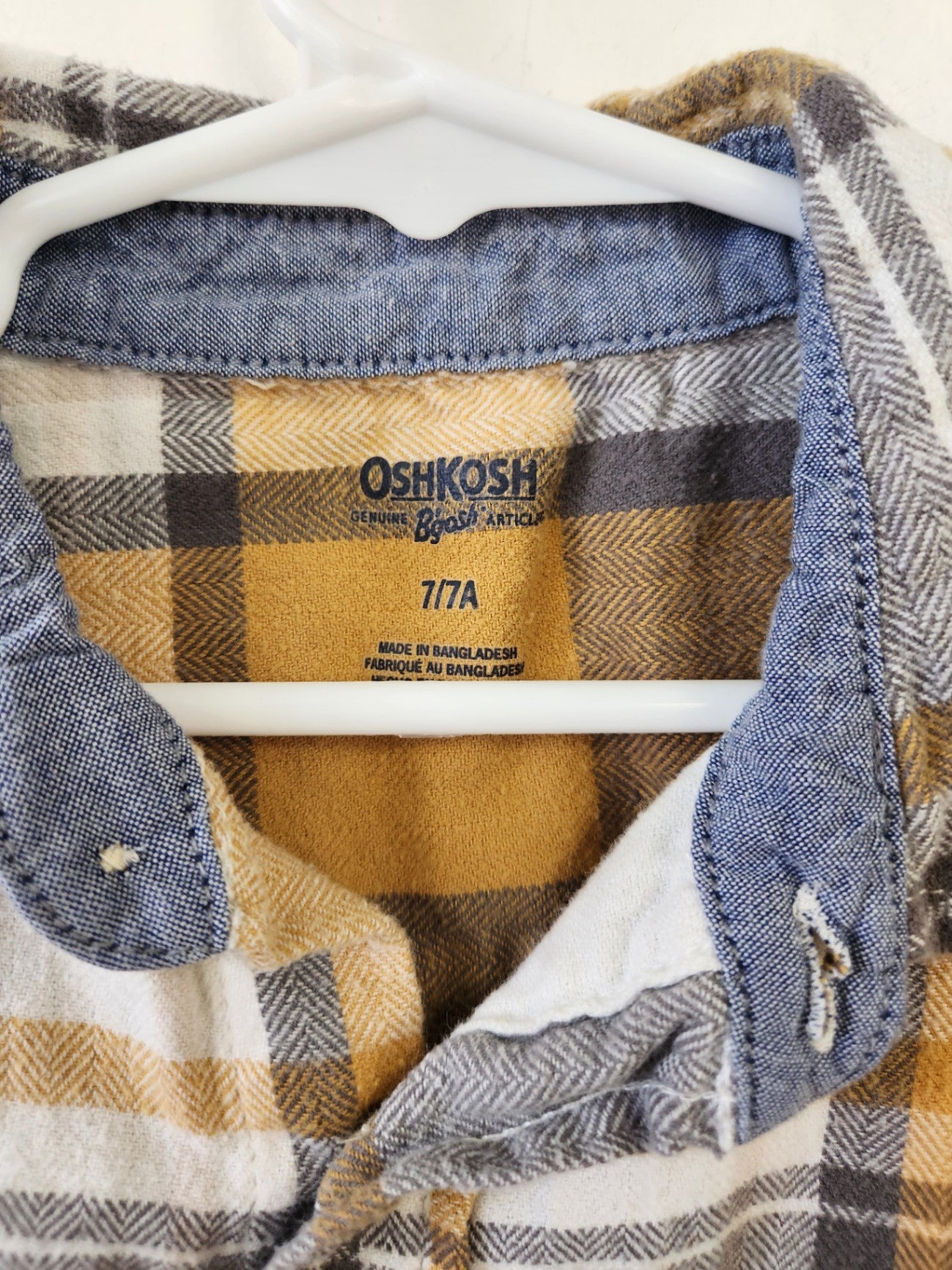 Size 7 | OSHKOSH Kids' Shirt | UBNUU