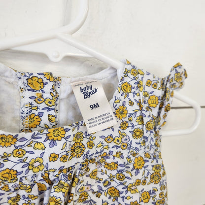 Size 9m | baby Bgosh Yellow Baby Bodysuit | UBNUU