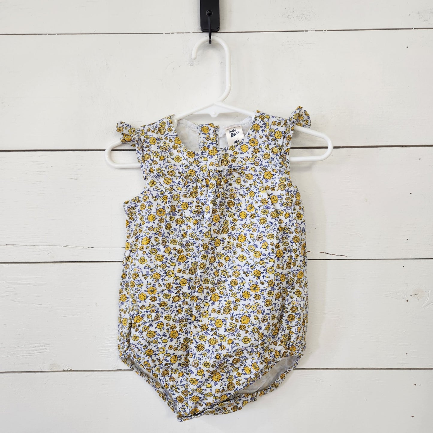 Size 9m | baby Bgosh Yellow Baby Bodysuit | UBNUU
