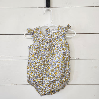 Size 9m | baby Bgosh Yellow Baby Bodysuit | UBNUU