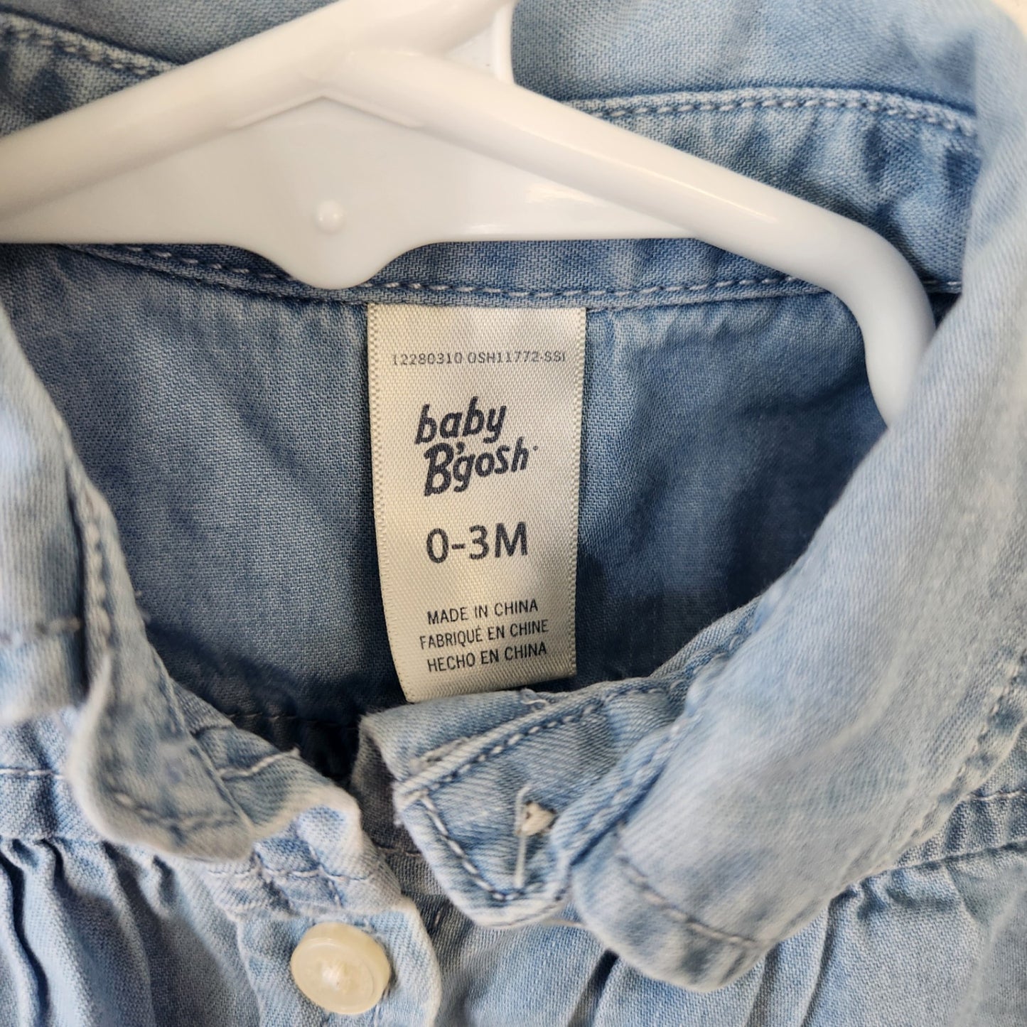 Size 0-3m | baby Bgosh Kids' Shirt | UBNUU