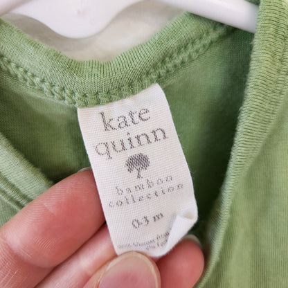 Size 0-3m | Kate Quinn Green Baby Bodysuit | UBNUU